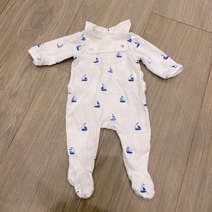 Jacadi baby onesie 3 month - 100% cotton